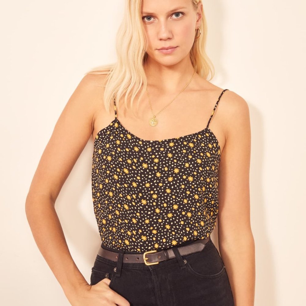 NWT Reformation Atticus Top Carolina L
